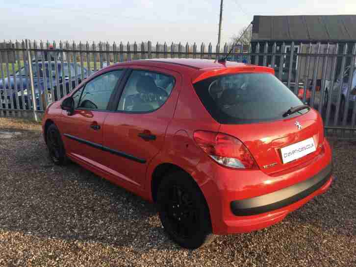 Peugeot 207 1.4HDI 70 Urban RED 5 DOOR 2010 10 REG DRIVES VERY GOOD