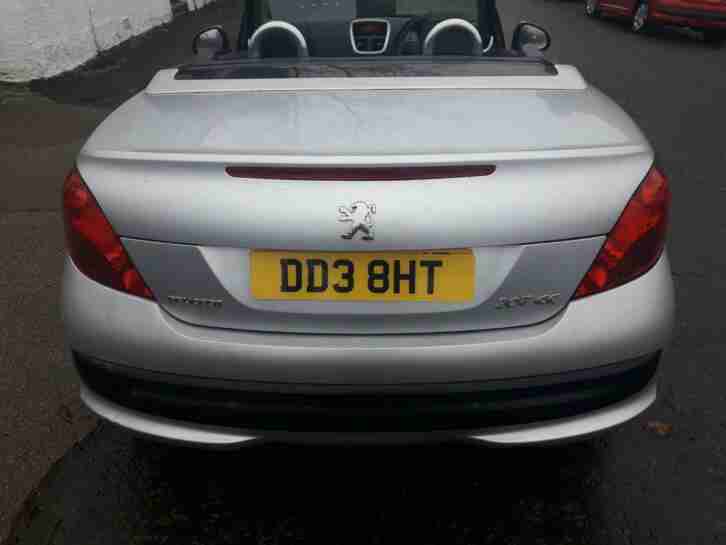 Peugeot 207 CC 1.6 16v 120 Coupe GT 2007 (07)**2 Keys**Full Years MOT