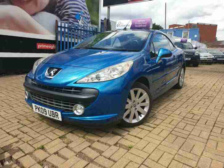 Peugeot 207 CC 1.6 16v 120 Coupe GT Convertible low mileage