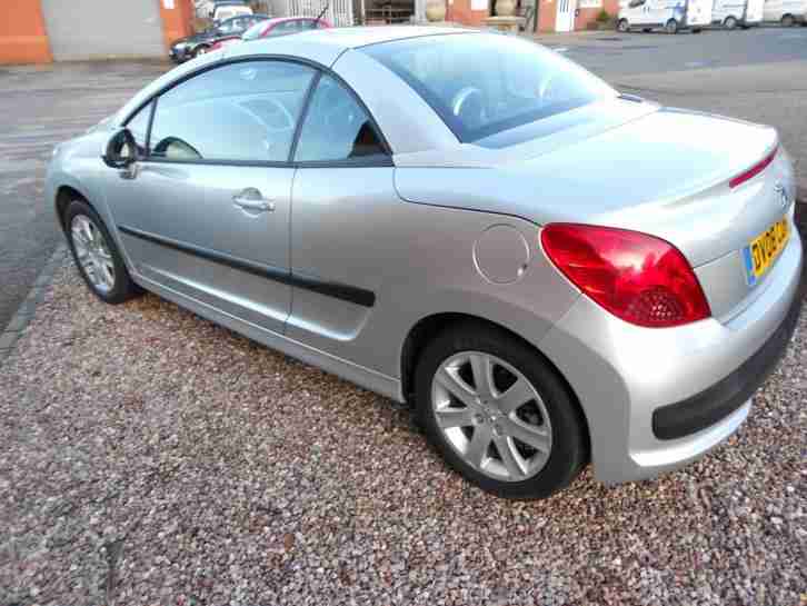 Peugeot 207 CC 1.6 16v 120 Coupe Sport 1 lady owner service history 07738117341