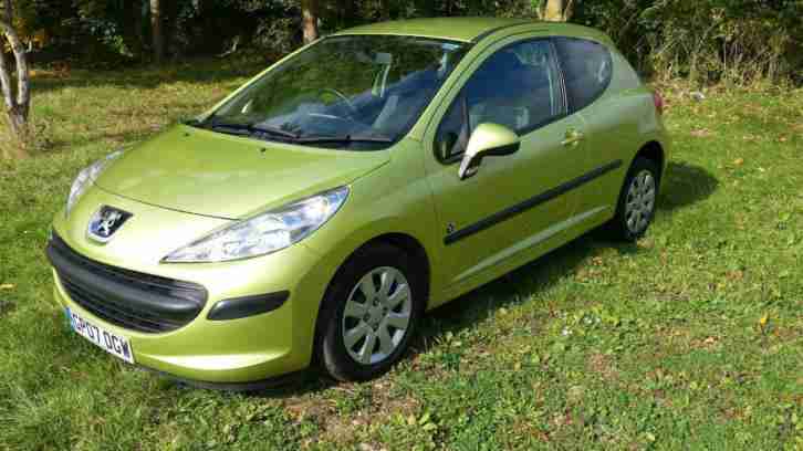 Peugeot 207 S low mileage,Warranty 5 Months,1 Year MOT