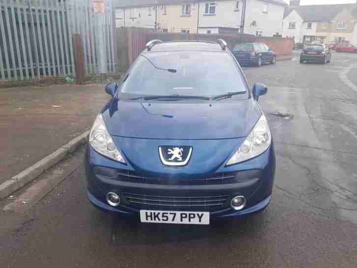 Peugeot 207 SW 1.6 HDi 110 Sport Diesel Estate panroof BLUe