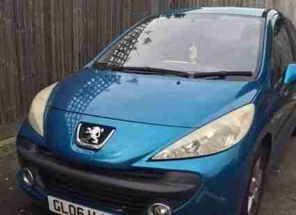 Peugeot 207 Sport 3 Doors Blue 1.4 2006