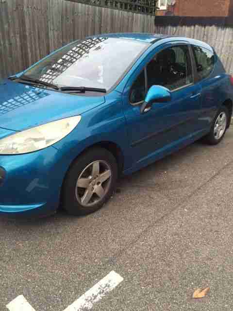 Peugeot 207 Sport 3 Doors Blue 1.4 2006