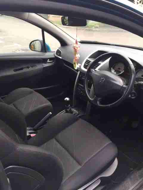 Peugeot 207 Sport 3 Doors Blue 1.4 2006