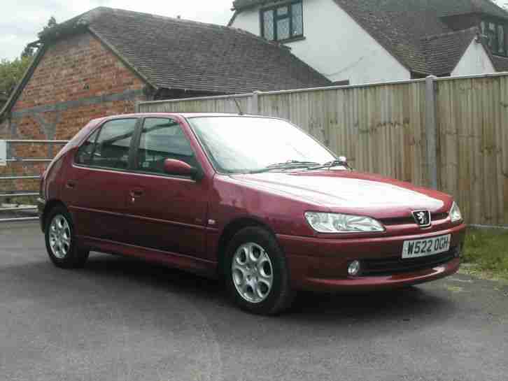 Peugeot 306 1.8 Meridian Ltd Edn 2000, 109K FSH ABS PAS AC £895