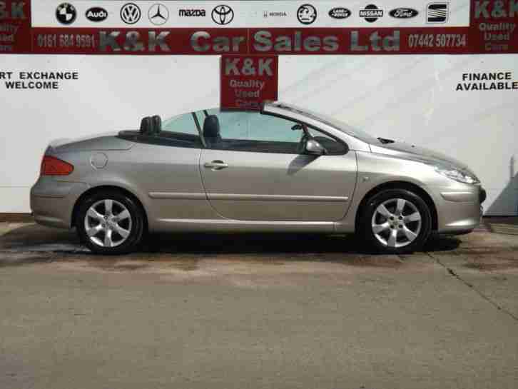 Peugeot 307 CC 1.6 16v ( 110bhp ) Coupe 2006MY Sport(LEATHER+FULL HISTORY+FULL M