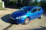 307 HDi 2004 Blue Alloy Wheels