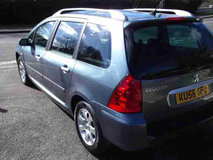 Peugeot 307 SW 1.6HDi 90bhp "S" EST, FSH, NEW BELTS,W/PUMP,P/EXCHANGE TRADE SALE