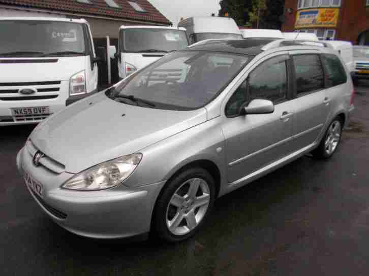 Peugeot 307 SW 2.0 16v 2004MY XSi 7 seater 1 years mot px to clear