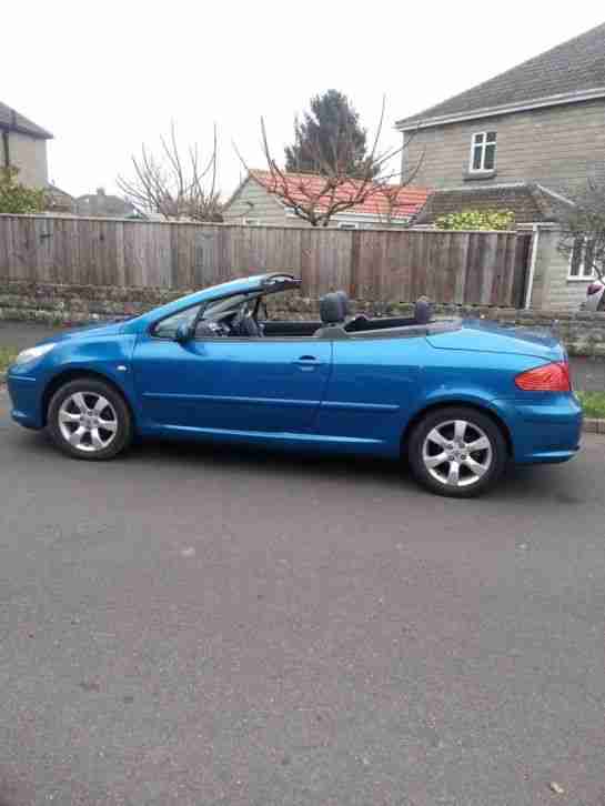 Peugeot 307cc sports convertible 2007 very