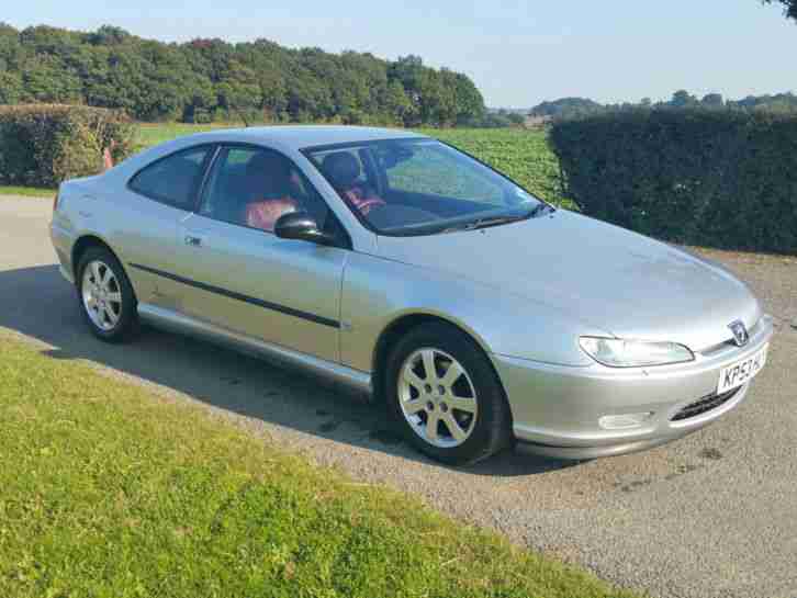 Peugeot 406 COUPE RARE CAR WITH ONLY 36000 MILES !!! 2.2 2003 SE LEATHER