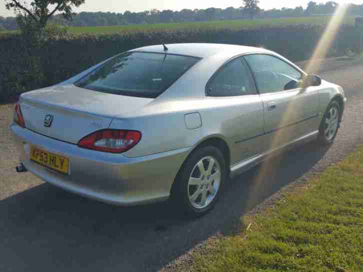 Peugeot 406 COUPE RARE CAR WITH ONLY 36000 MILES !!! 2.2 2003 SE LEATHER