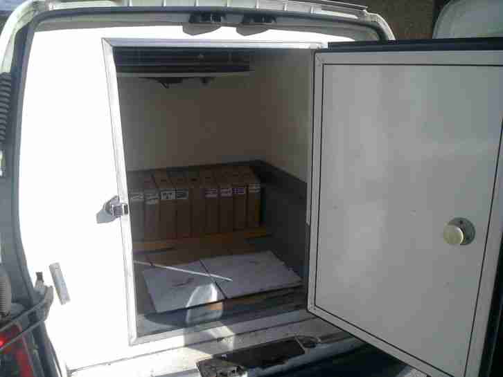 Peugeot Partner Van Spares or Repair Refrigerated Fridge Freezer Hubbard Box