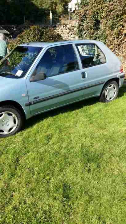 Peugot 106 XND ZEST 1.5 Diesel Low milage 54k 12 months mot 6 months tax