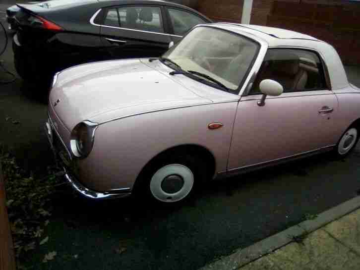 Pink Nissan Figaro