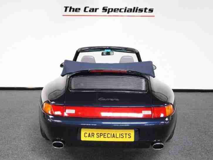 Porsche 911 993 CARRERA CABRIOLET ONE OF THE FINEST EXAMPLES AROUND