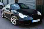 911 (996) Turbo Coupe, Manual, Black,