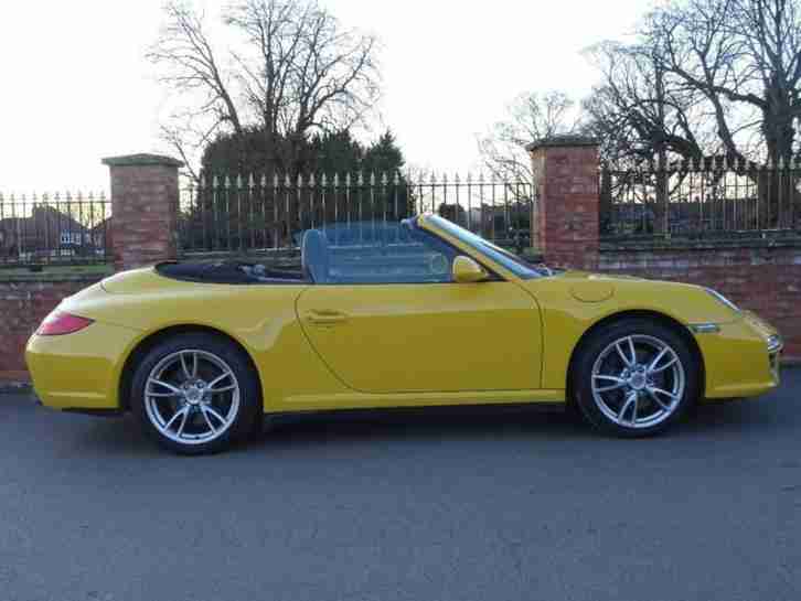 Porsche 911 MK 997 Convertible 2009, 28000 miles, £44750