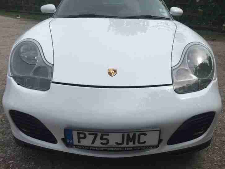 Porsche Boxster 2.5 Convertible - Hard top - White - Electric fabric hood