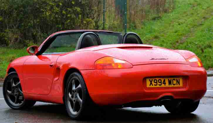 Porsche Boxster 2.7 2000MY RED