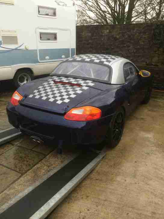 Porsche Boxster 3.2S race track circuit car