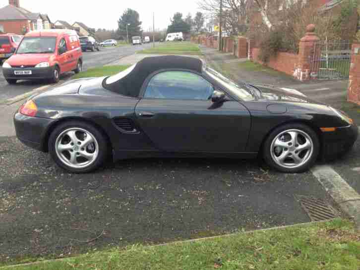 Porsche Boxster Convertible. Porsche car from United Kingdom