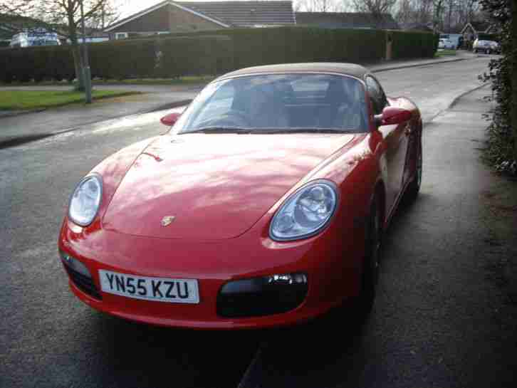 Boxster Red Convertable