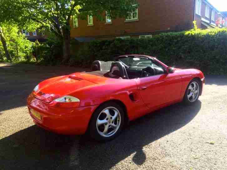 ★ Boxster S ★ 12M MOT ★ RED ★ ££