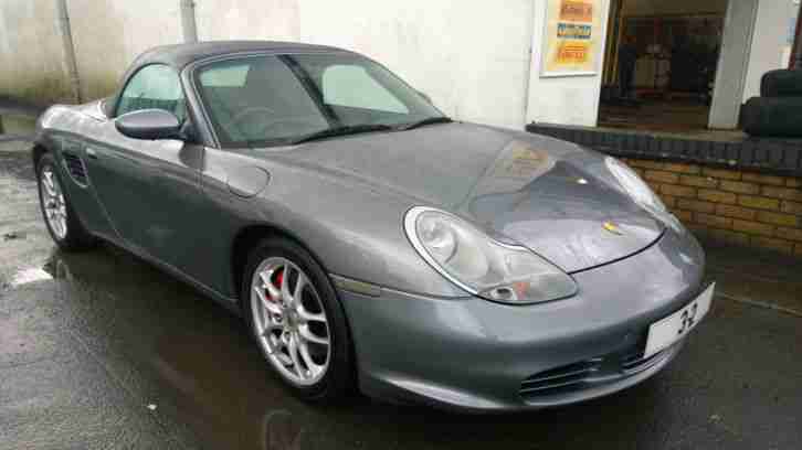 Porsche Boxster S 3.2 986 Roadster Convertible in Seal Grey 2003