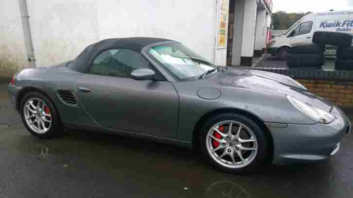 Porsche Boxster S 3.2 986 Roadster Convertible in Seal Grey 2003