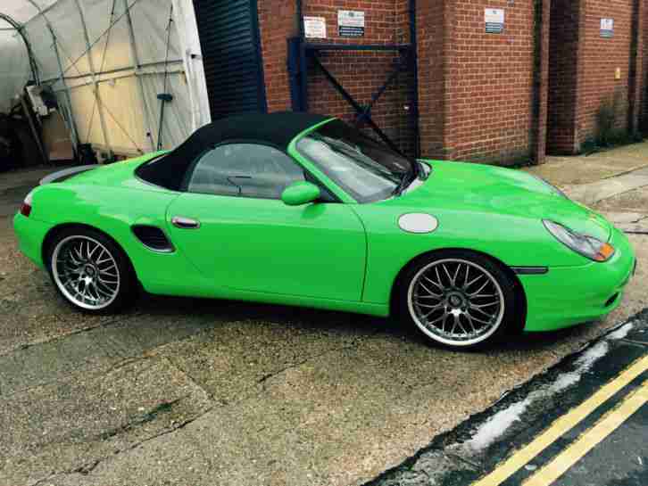 Porsche Boxter 2.7. Porsche car from United Kingdom