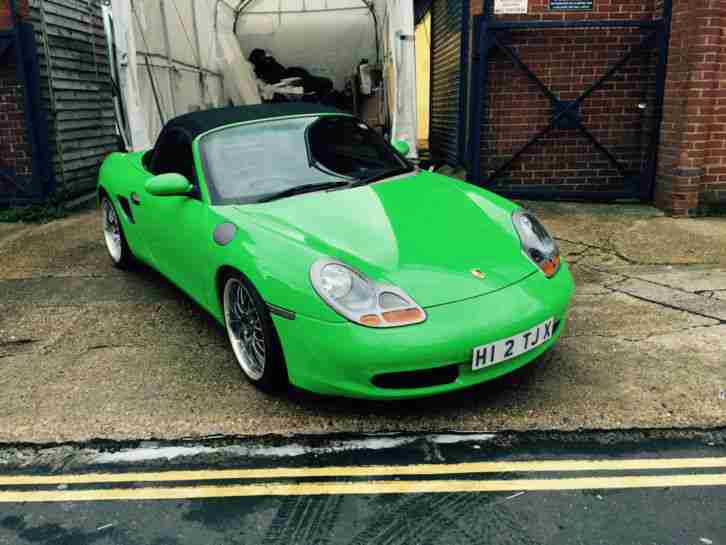 Porsche Boxter 2.7 convertible -tip tronic- automatic " The Hulk"