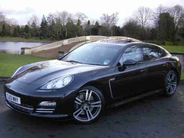 Porsche Panamera 3.0TD Diesel 5dr, PLATINUM EDITION + GLASS SUNROOF in BLACK
