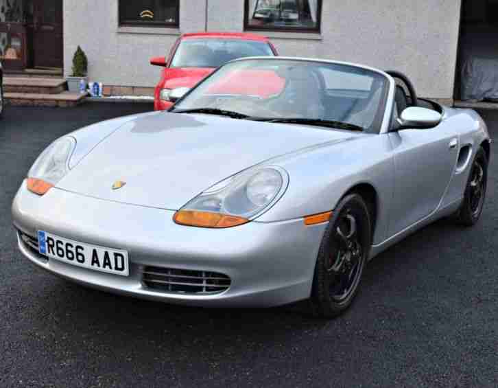 Porsche Boxster 2.5. Porsche car from United Kingdom