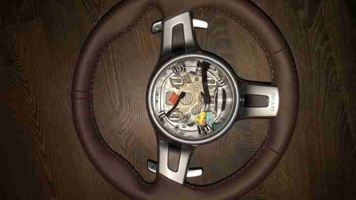 steering wheel cocoa brown(R24) with
