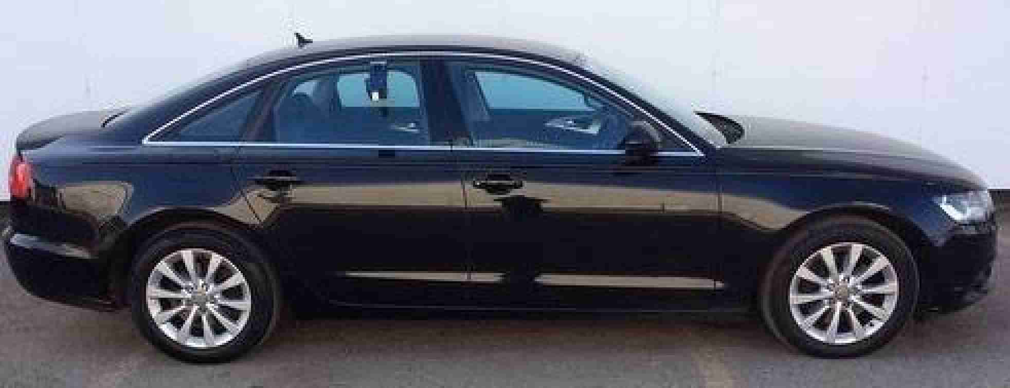 Pristine Black Audi A6 2.0 TDI SE, 2013
