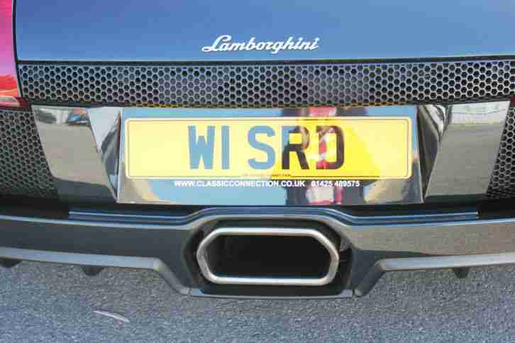 Private Number Plate W1SRD Wizzard Ferrari Lamborghini Porsche Aston Martin