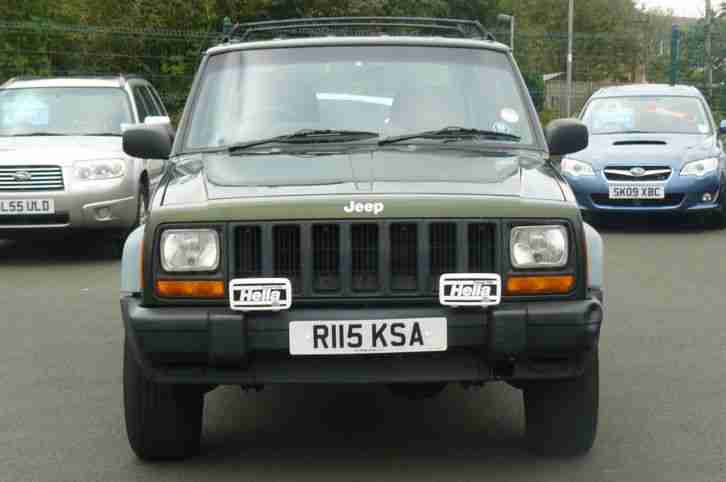 R115KSA 1997 JEEP 2.5 CHEROKEE TD SPORT ESTATE in GREEN