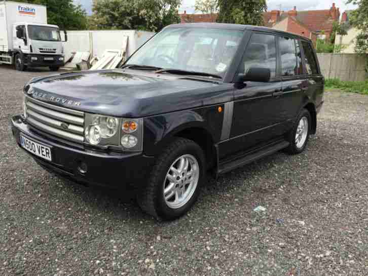 RANGE ROVER 4.4HSE NUMBER PLATE NOT INCLUDED