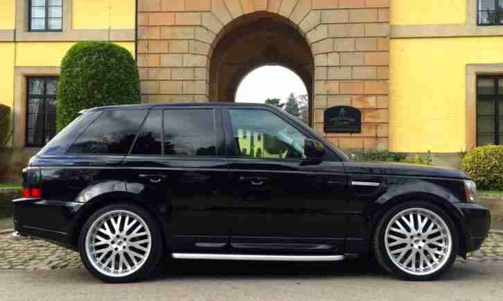 ***RANGE ROVER SPORT HSE FACELIFT, CREAM INTERIOR, 22"WHEELS,TV/DVD HEADREST***