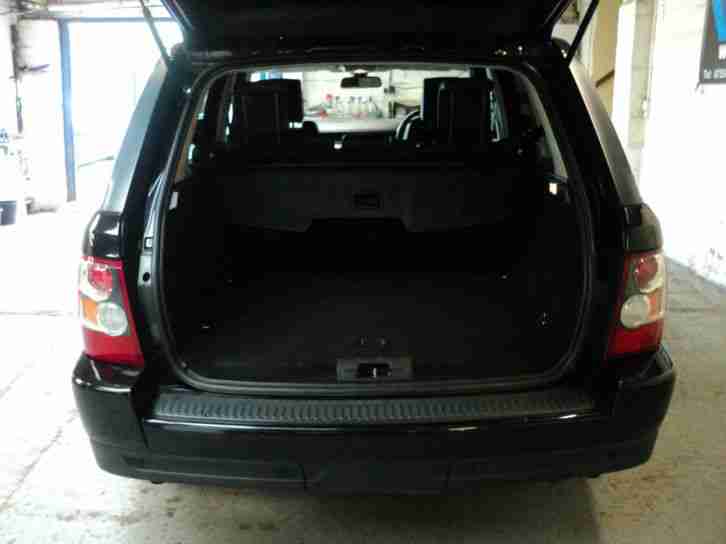 RANGE ROVER SPORT TDV8 HSE AUTO,JAVA BLACK,BLACK NAPPA LEATHER, 70K F/S/H