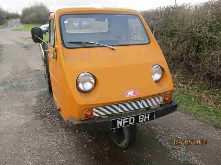 RARE 1969 RELIANT ANT BARN GARAGE FIND 3 WHEEL MINI TRICYCLE DROP SIDE PICKUP