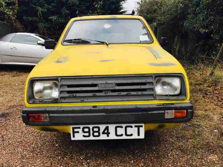 RARE 1988 RELIANT RIALTO SALOON ☆ DEL BOY VAN ☆ ONLY FOOLS AND HORSES REGAL