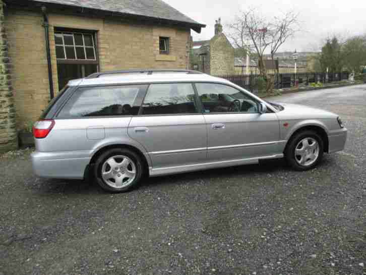 RARE 2002/52 SUBARU LEGACY 2.0 GL AWD 4X4 SPORT ESTATE SILVER MANUAL LOW RESERVE
