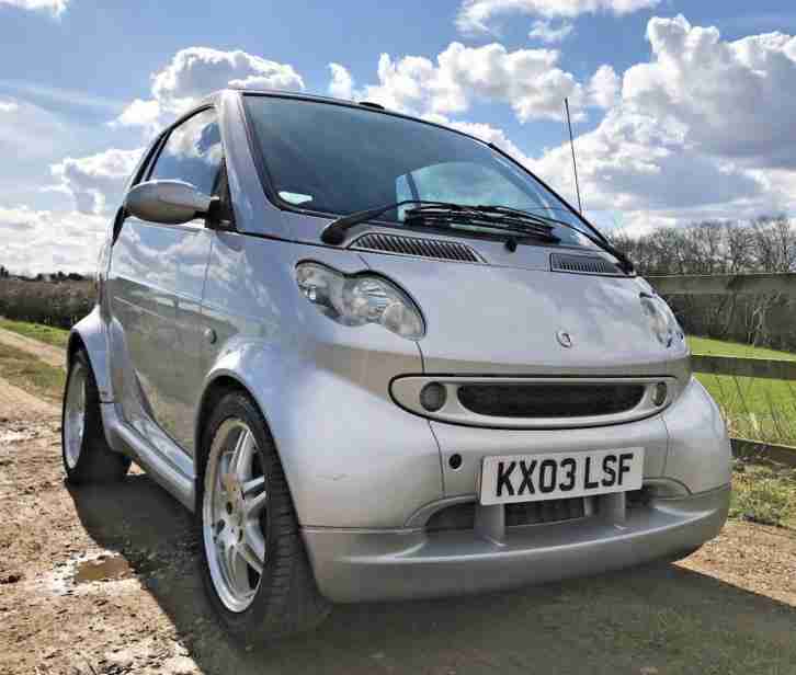 RARE BRABUS SMART FORTWO 0.7 BRABUS CONVERTIBLE CABRIOLET