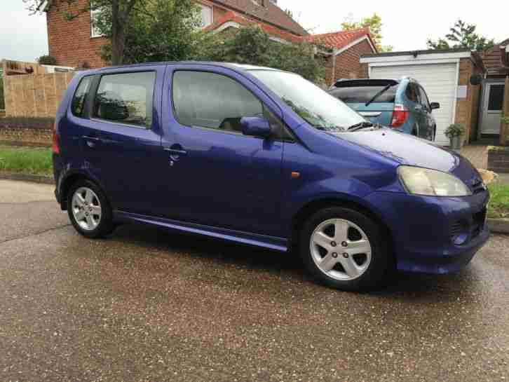 RARE DAIHATSU YRV 1.3 F SPEED AUTOMATIC SMALL AUTO YARIS MICRA 5 DOOR HATCH