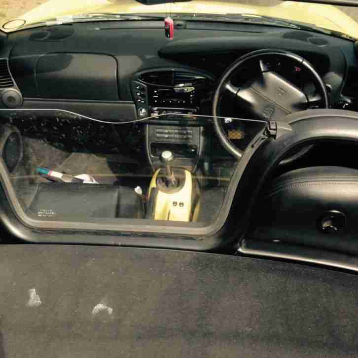 RARE YELLOW PORSCHE BOXSTER 1999