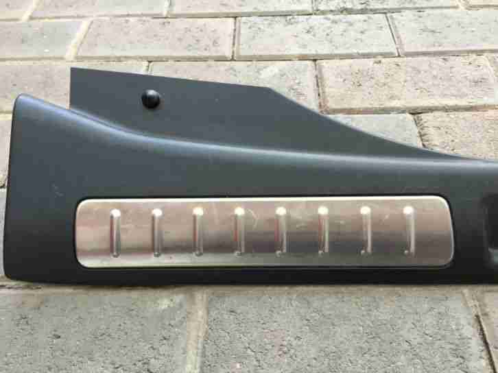 REAR BOOT - PLATE - DOOR SCUFF ALUMINIUM TRIM