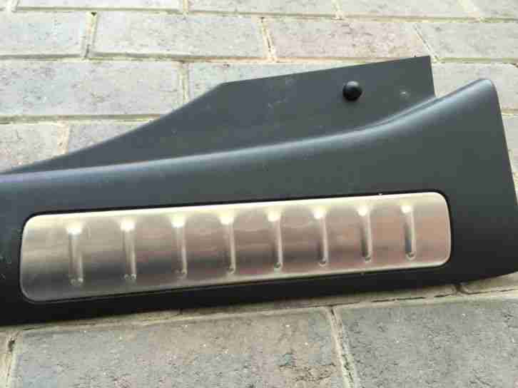 REAR BOOT - PLATE - DOOR SCUFF ALUMINIUM TRIM